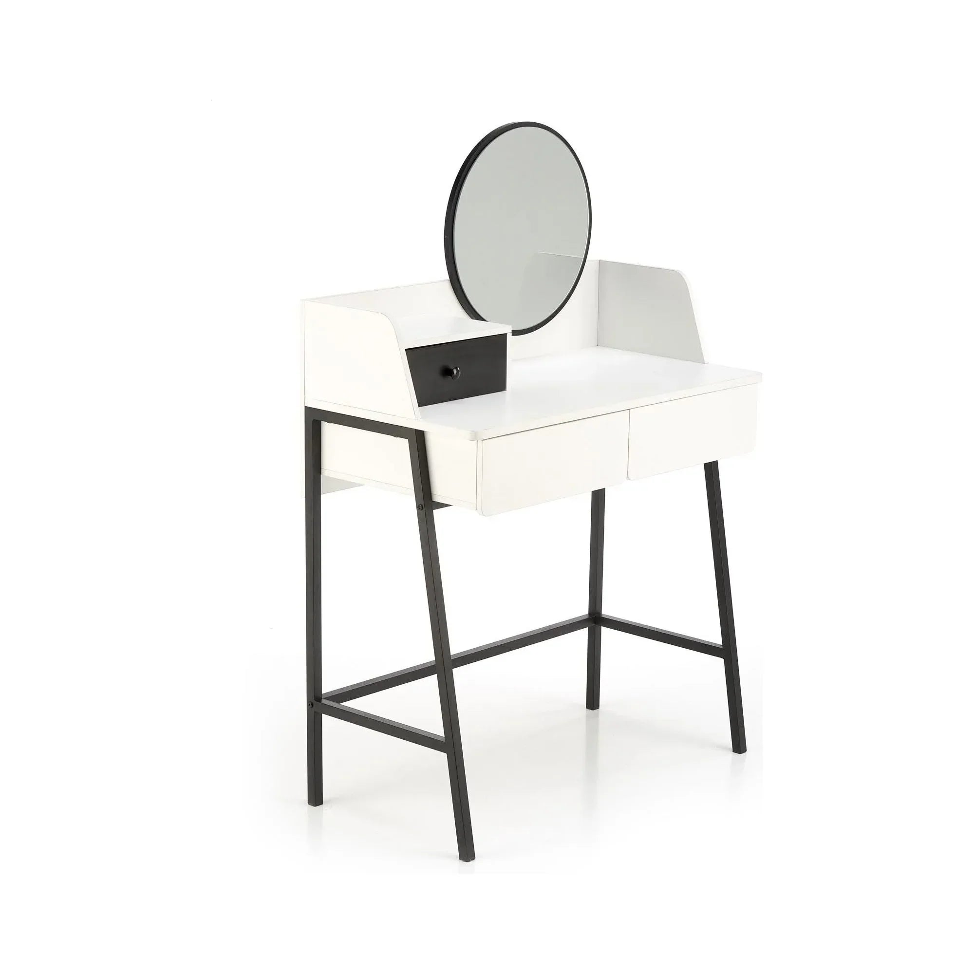 Masa de toaleta HOUSTON OCN-37270, alb/negru