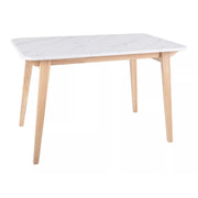 Masa DETROIT OCN-39307, alb/stejar