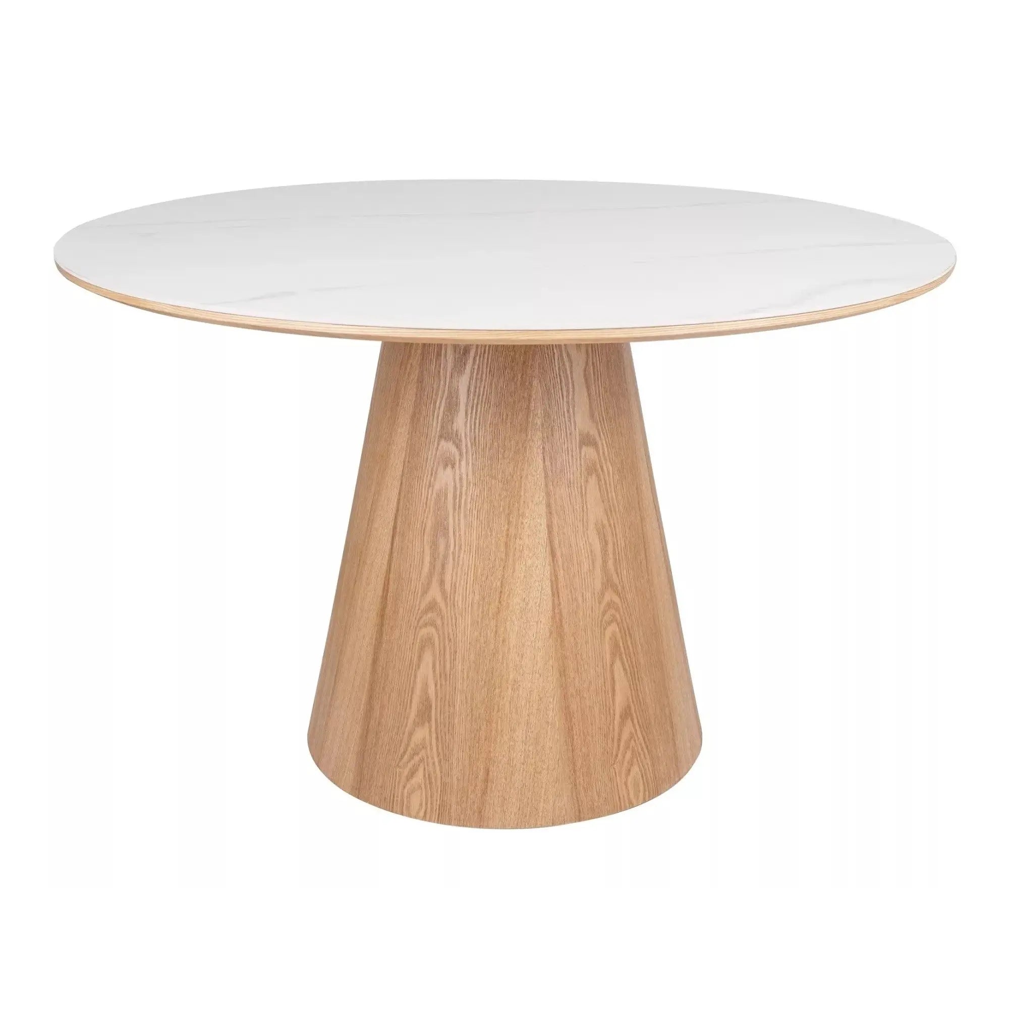 Masa DETROIT OCN-39309, alb/stejar