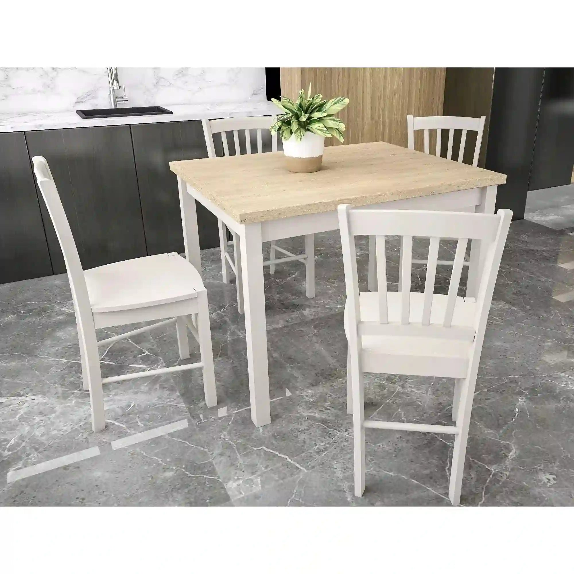 Masa DETROIT OCN-39314, stejar/casmir