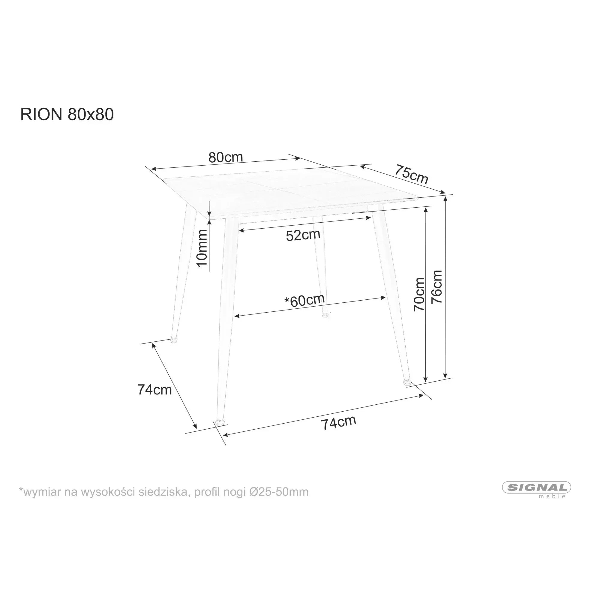 Masa DETROIT OCN-39339, alb