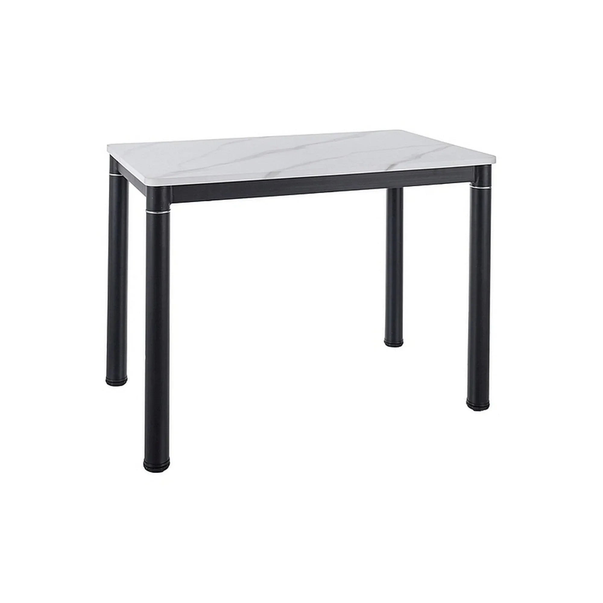 Masa DETROIT OCN-39367, alb/negru