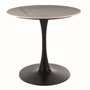 Masa DETROIT OCN-39383, alb/negru