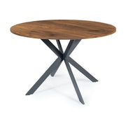 Masa DETROIT OCN-39392, nuc/negru mat