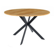 Masa DETROIT OCN-39393, stejar/negru mat