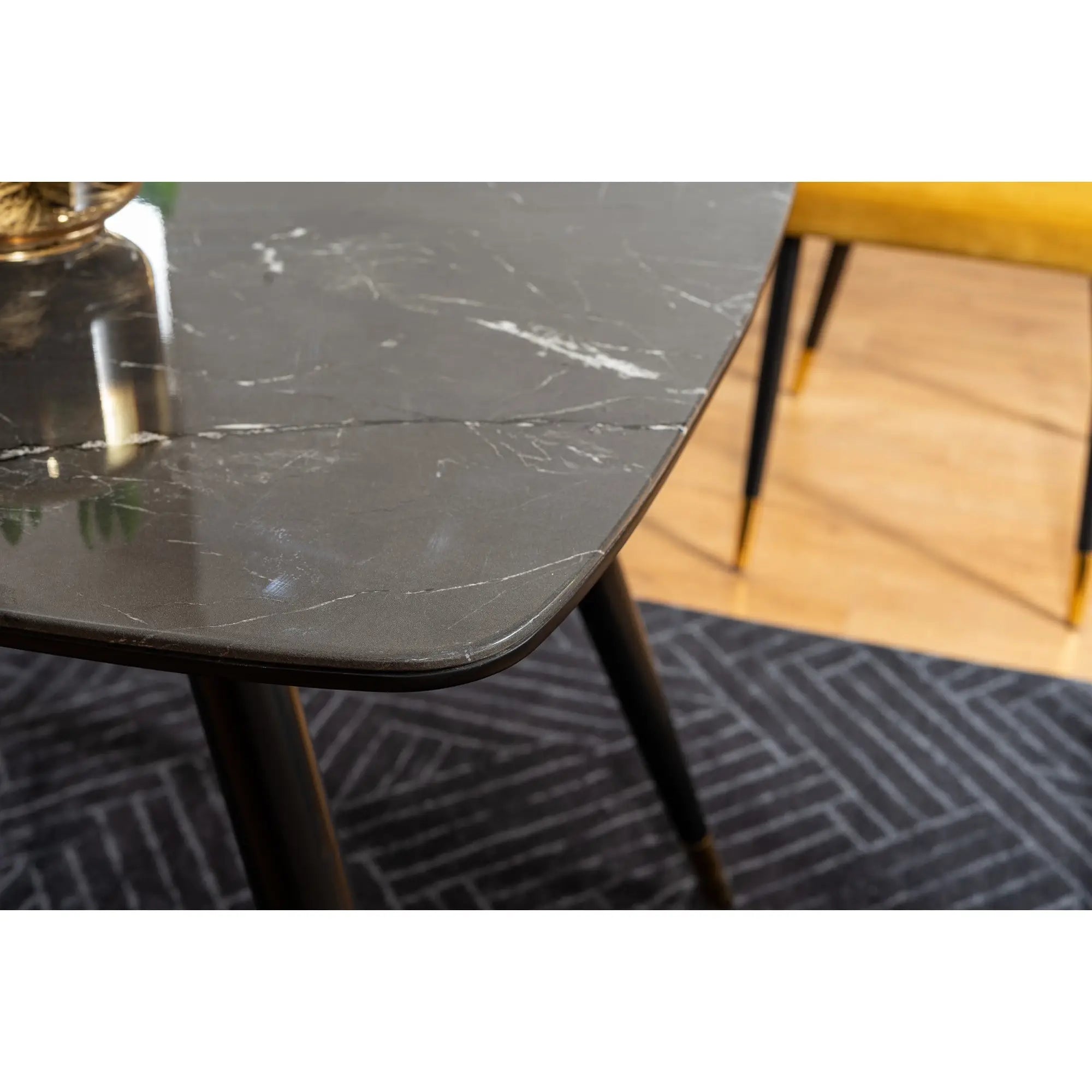 Masa DETROIT OCN-39444, negru