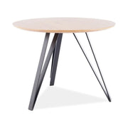 Masa DETROIT OCN-39456, stejar/negru