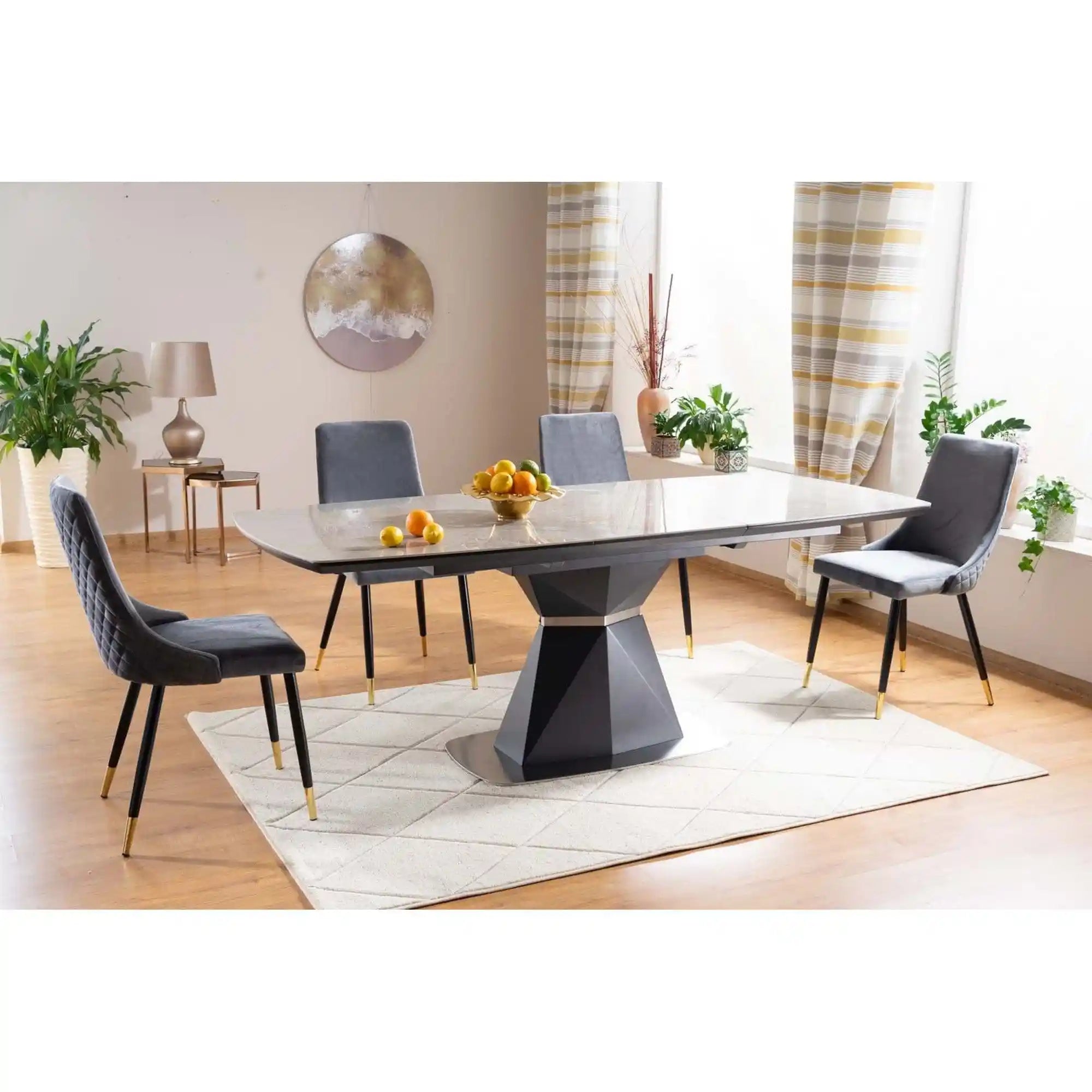 Masa DETROIT OCN-39469, gri/gri antracit