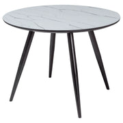 Masa DETROIT OCN-39472, alb/negru