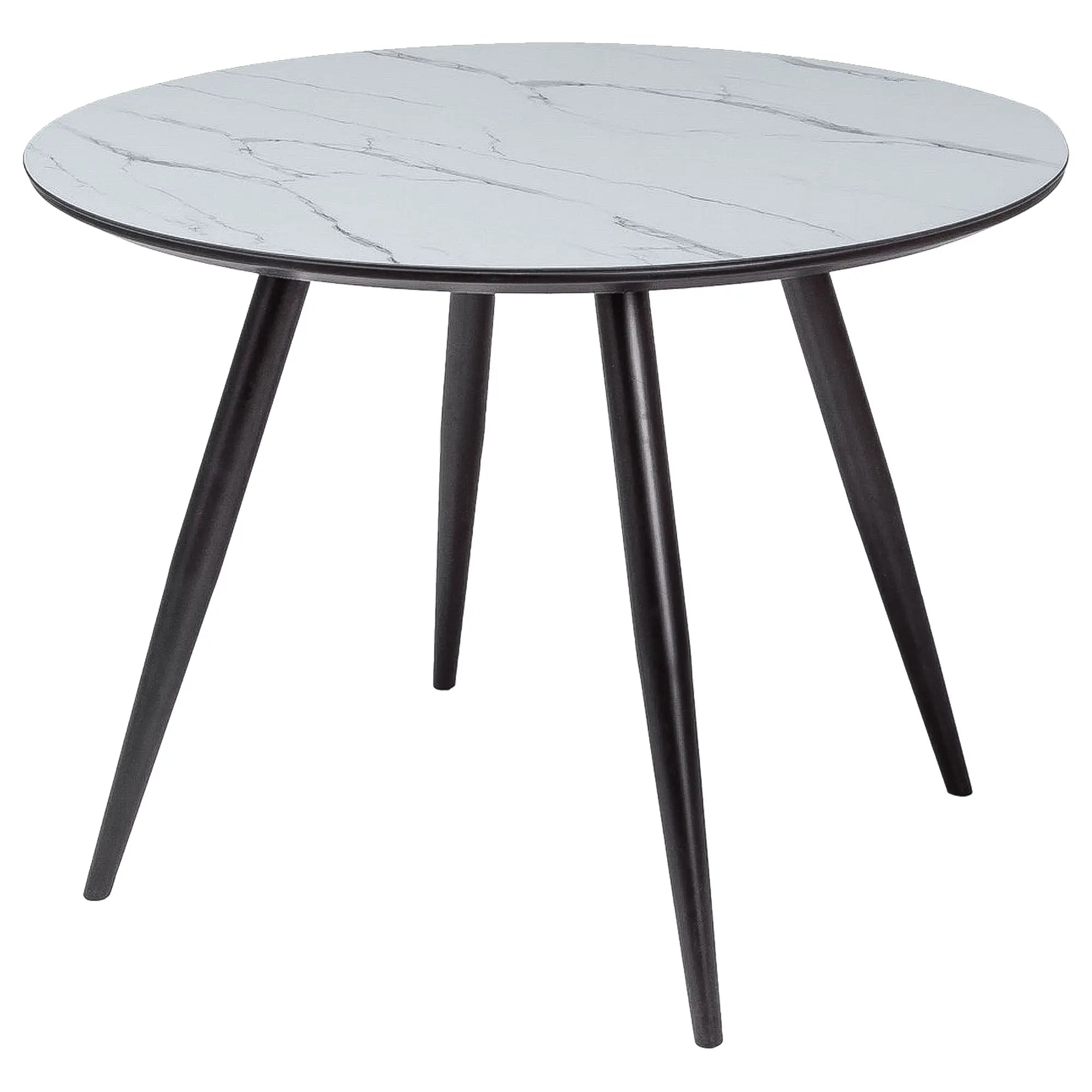 Masa DETROIT OCN-39472, alb/negru