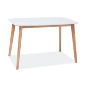 Masa DETROIT OCN-39475, alb/stejar