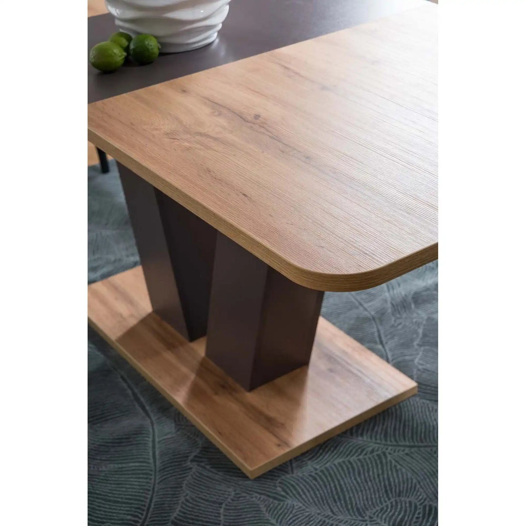 Masa DETROIT OCN-39477, stejar/maro