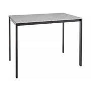 Masa DETROIT OCN-39517, alb/negru