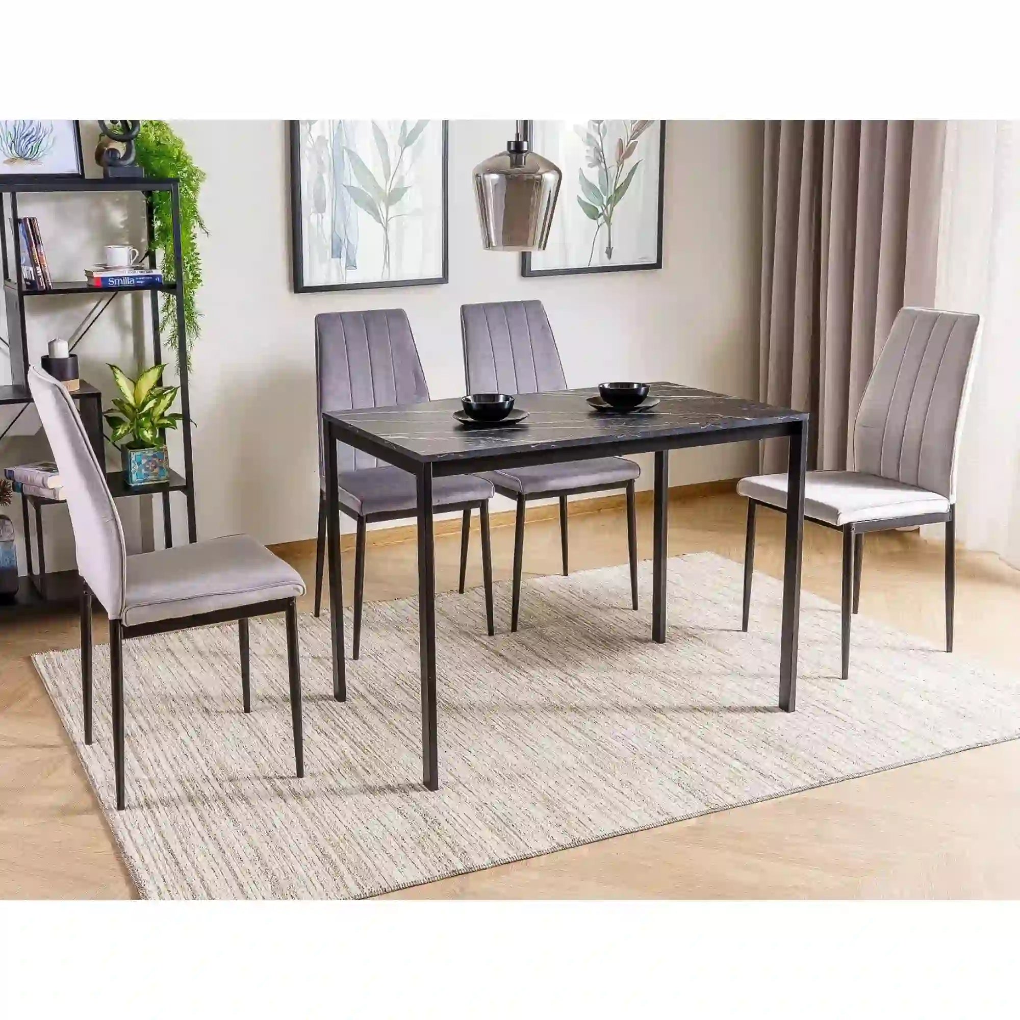 Masa DETROIT OCN-39518, negru