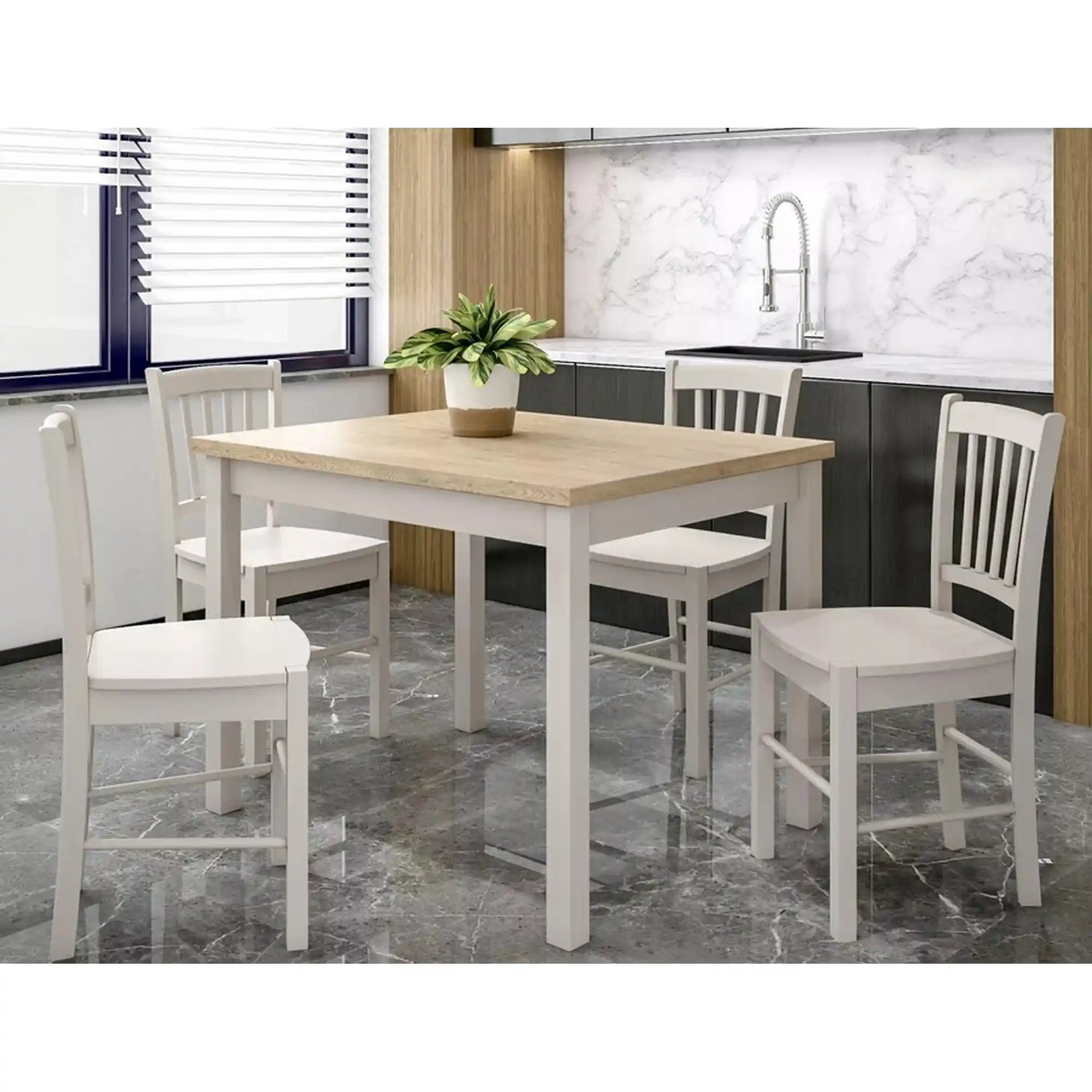 Masa DETROIT OCN-39539, stejar/casmir