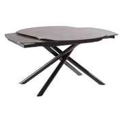 Masa extensibila BERGEN OCN-29150, gri antracit/negru