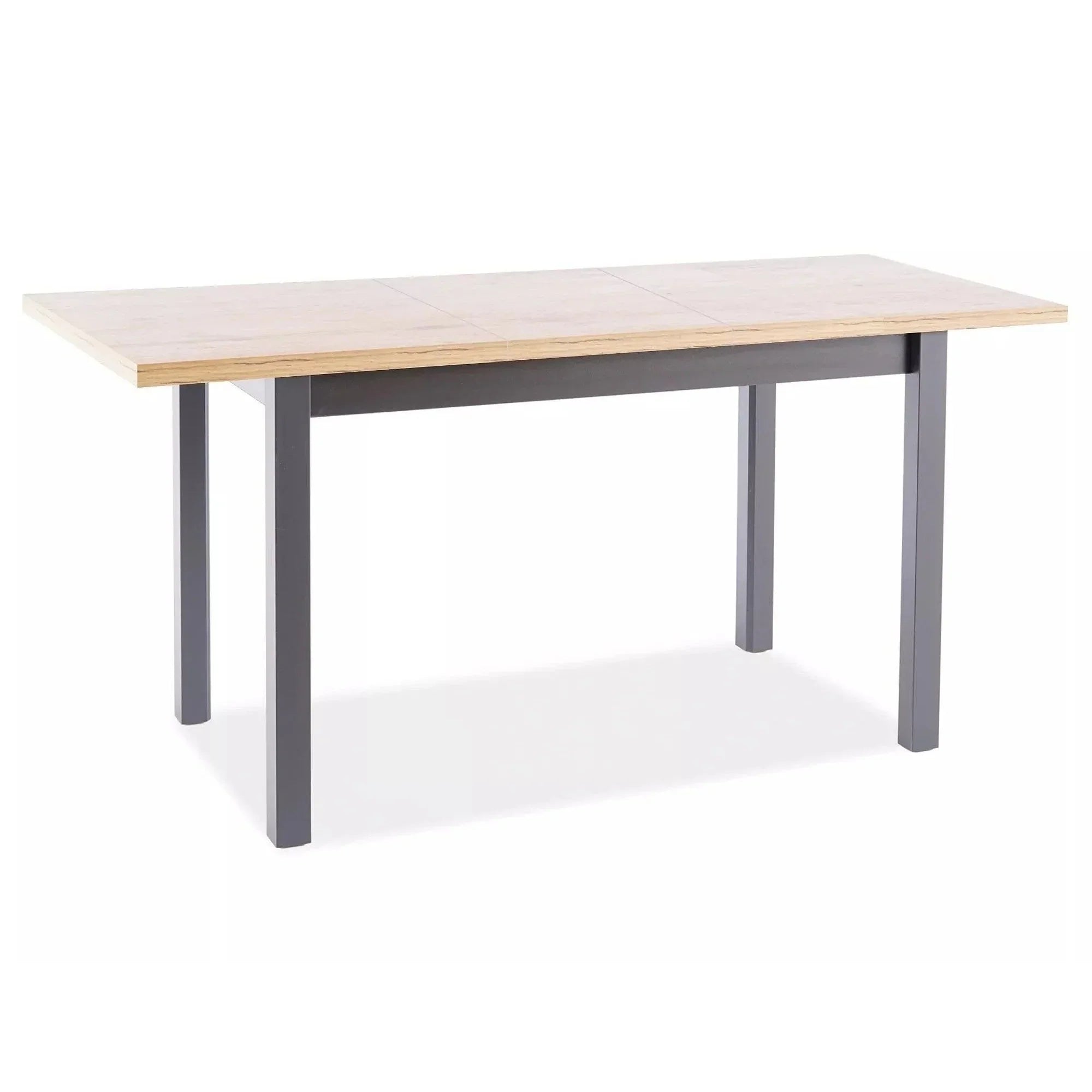 Masa extensibila DETROIT OCN-39318, stejar artisan/negru