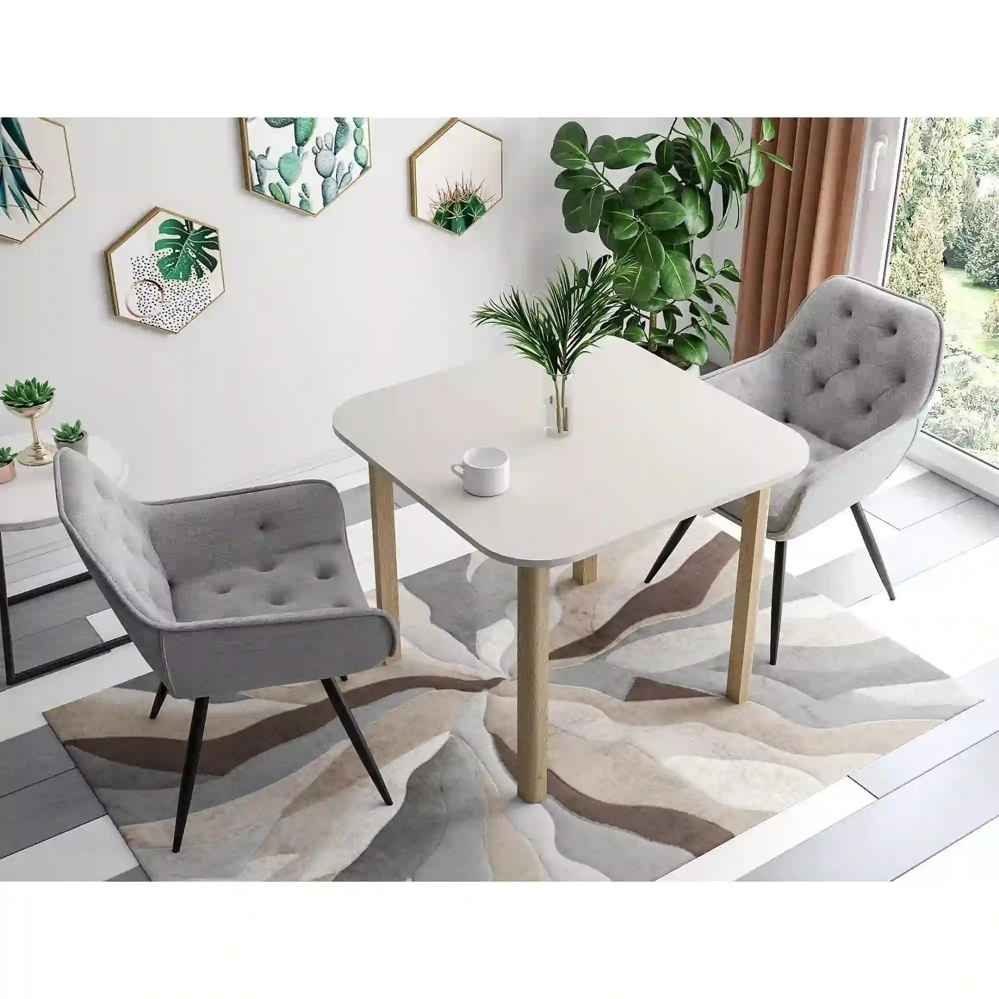 Masa extensibila DETROIT OCN-39326, casmir/stejar