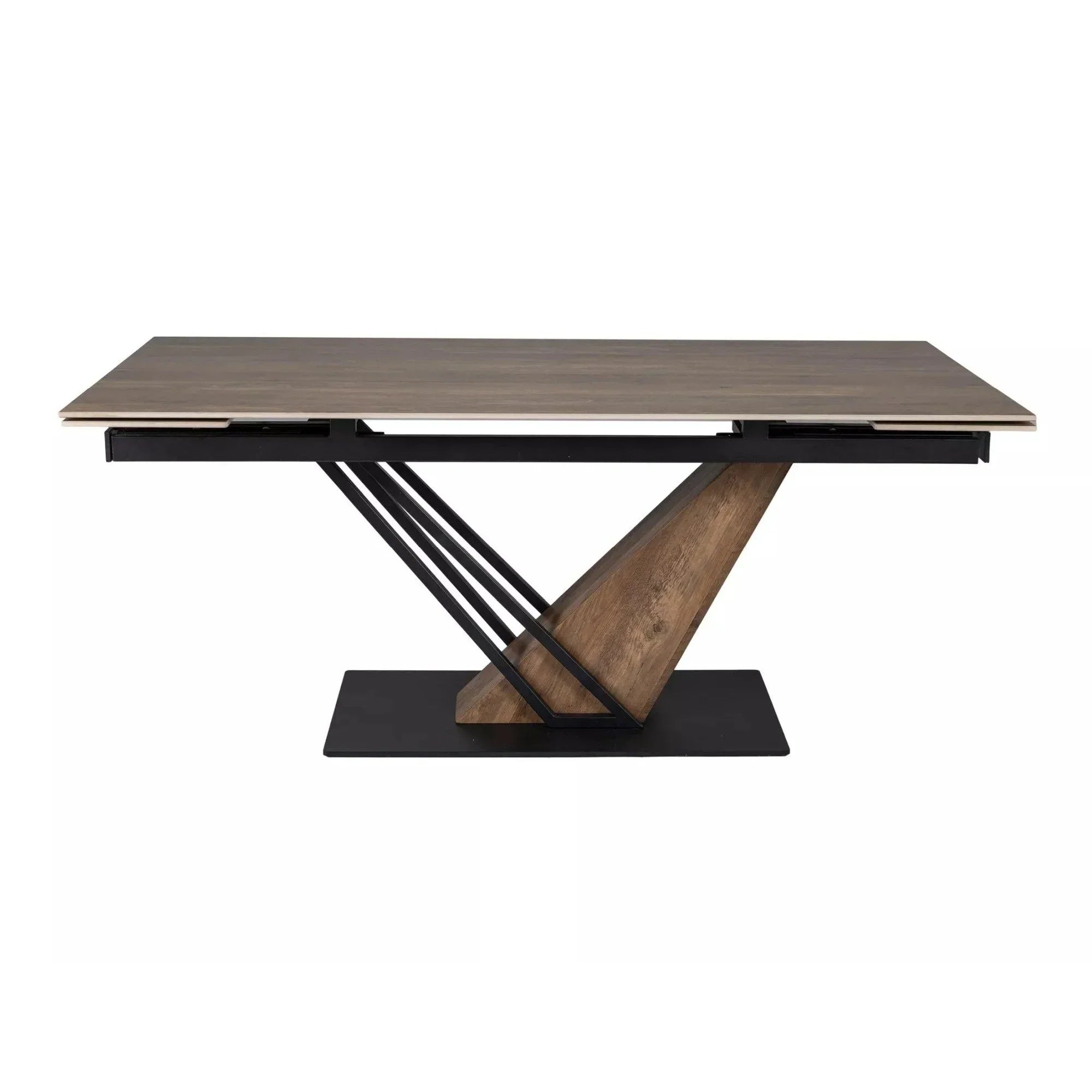 Masa extensibila DETROIT OCN-39329, stejar/negru