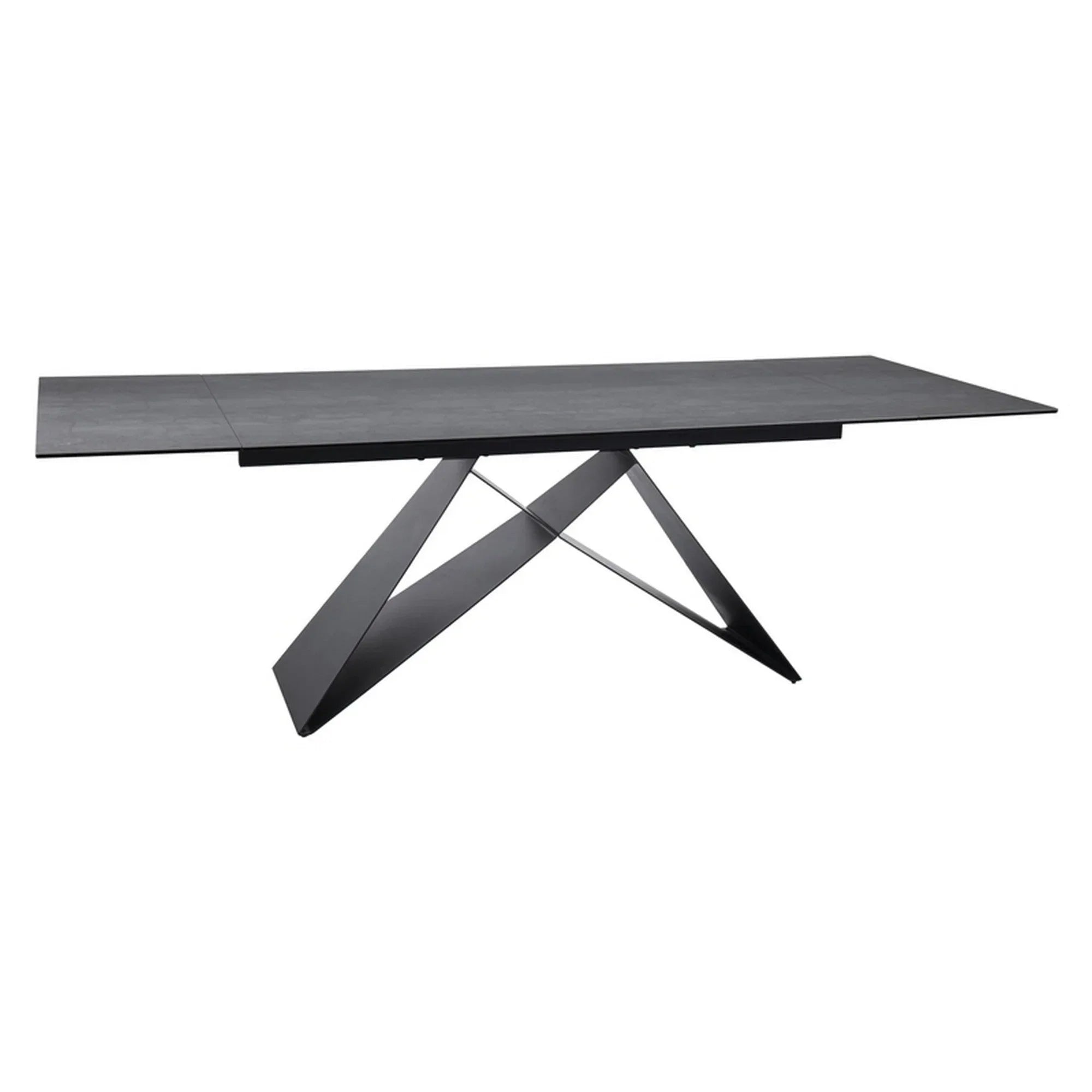 Masa extensibila DETROIT OCN-39349, gri/negru