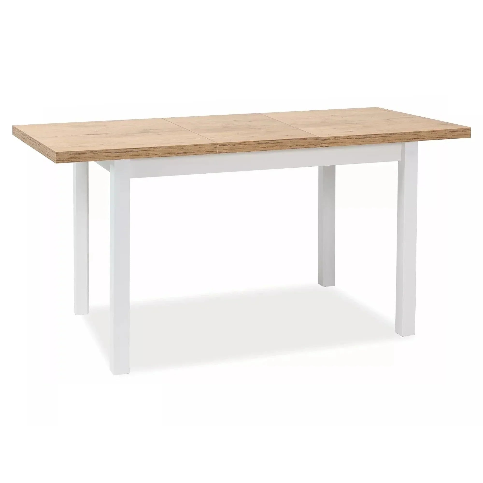 Masa extensibila DETROIT OCN-39558, stejar lancelot/alb