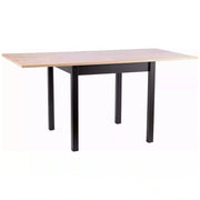 Masa extensibila DETROIT OCN-39564, stejar artisan/negru