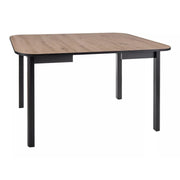 Masa extensibila DETROIT OCN-39569, stejar artisan/negru