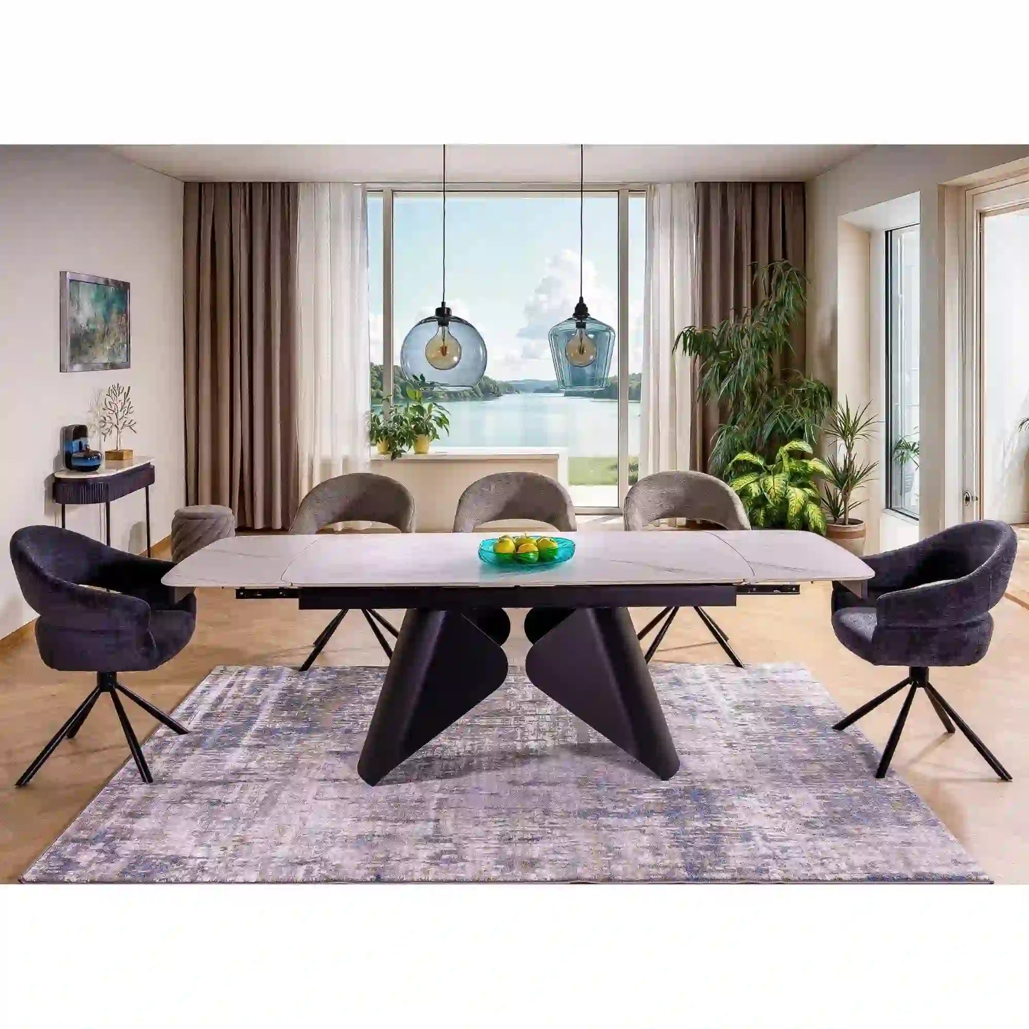 Masa extensibila DETROIT OCN-39610, alb