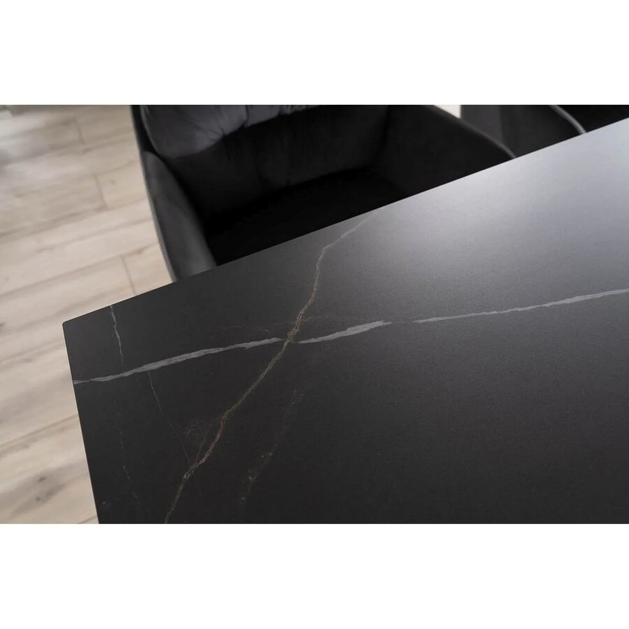 Masa extensibila DETROIT OCN-39617, negru mat