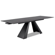 Masa extensibila DETROIT OCN-39621, gri/negru mat