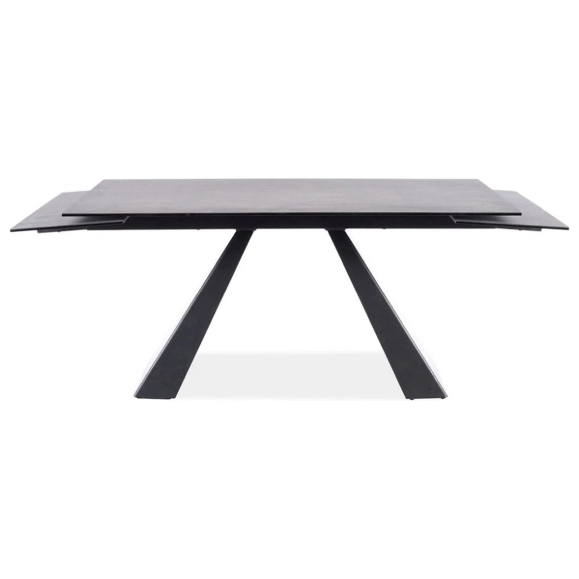 Masa extensibila DETROIT OCN-39621, gri/negru mat