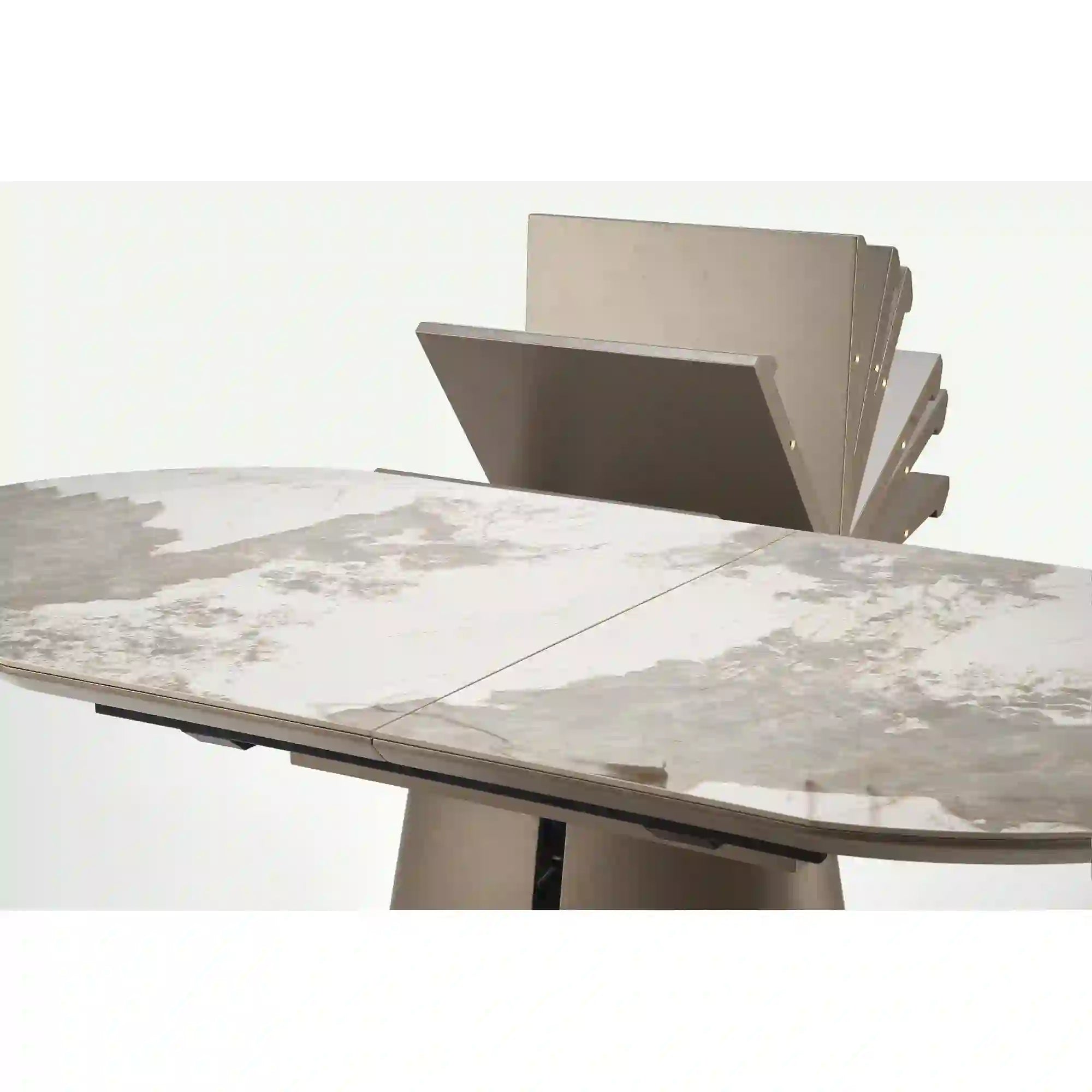 Masa extensibila HOUSTON OCN-37367, bej/alb