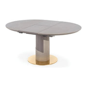 Masa extensibila HOUSTON OCN-37383, gri/auriu