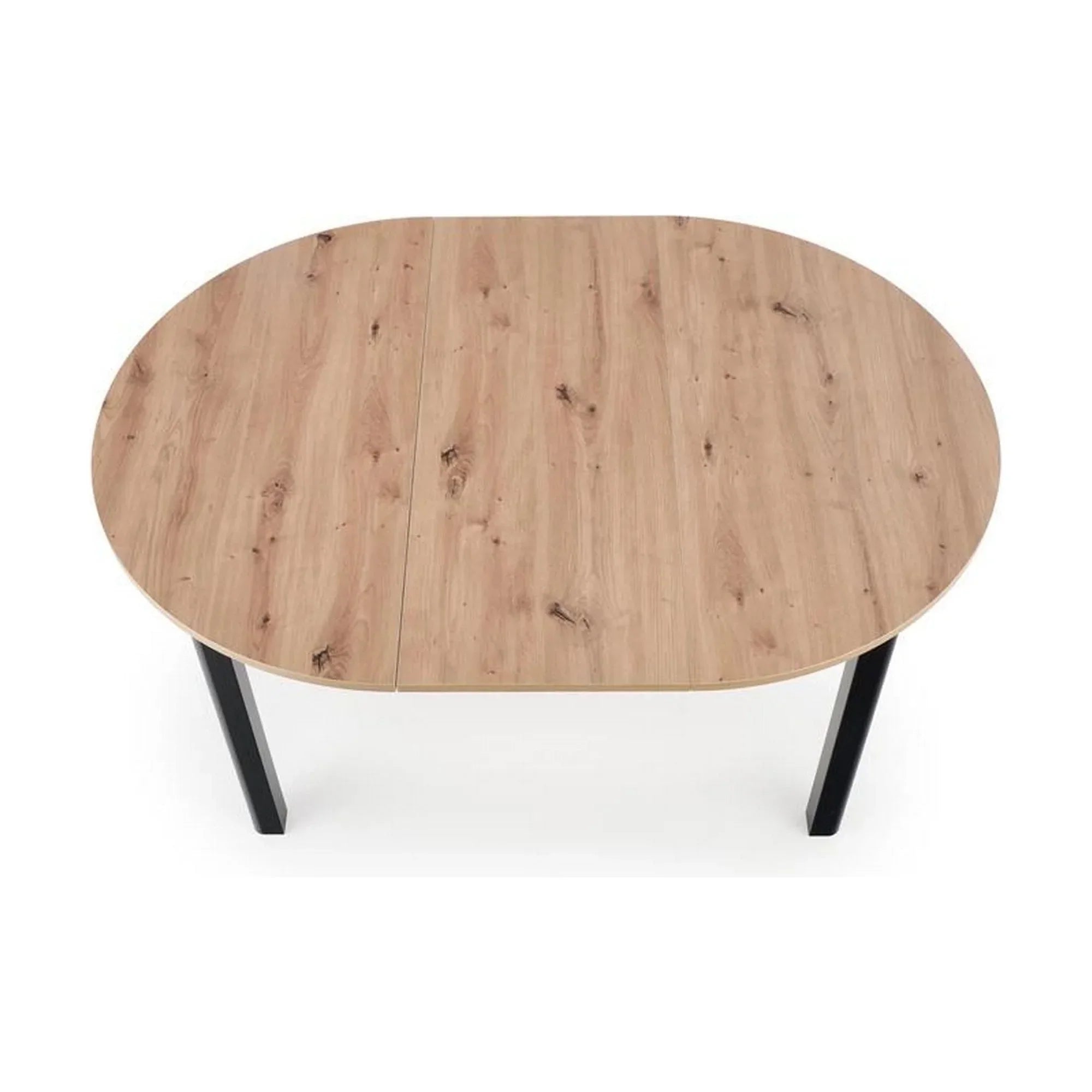 Masa extensibila HOUSTON OCN-37391, stejar/negru