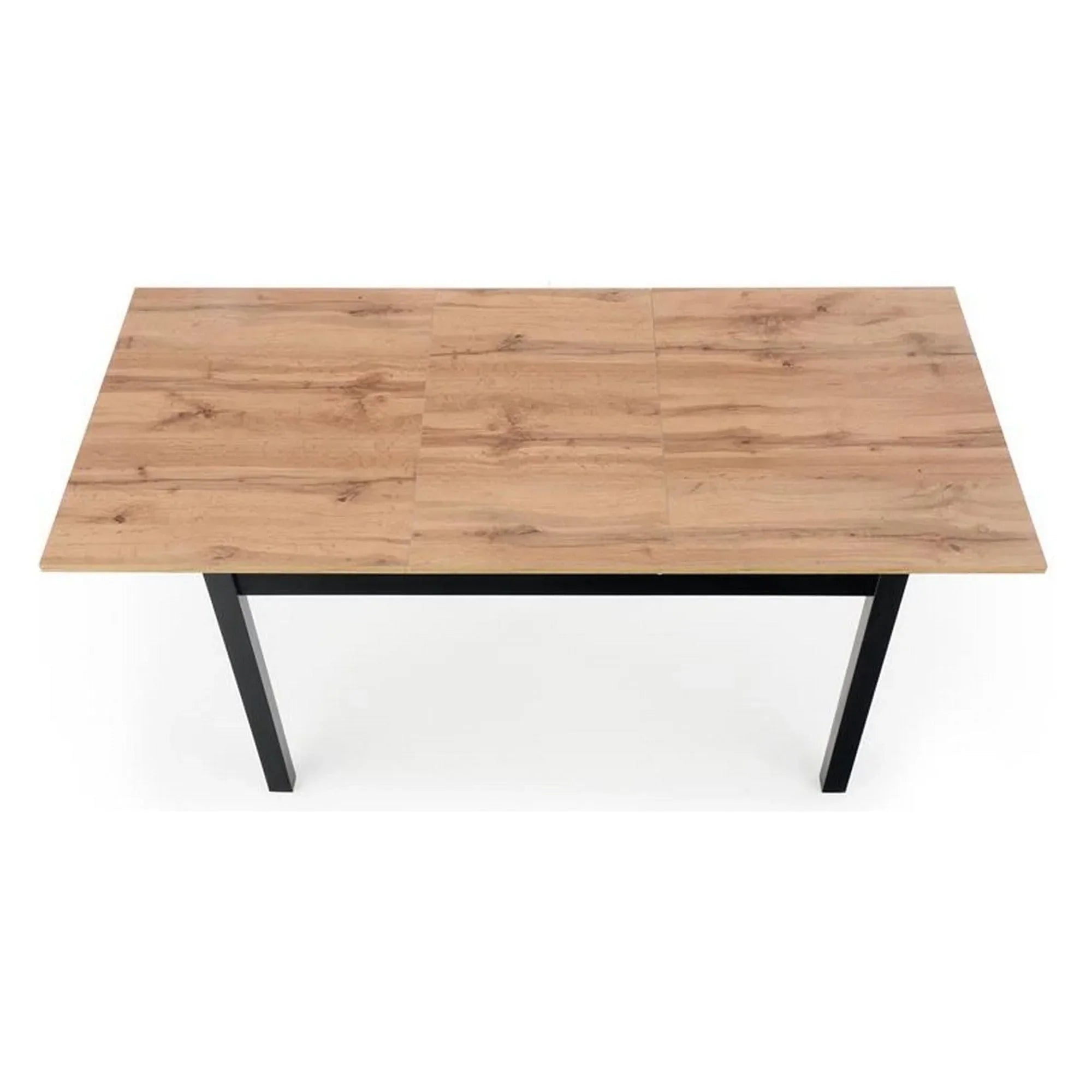 Masa extensibila HOUSTON OCN-37392, stejar/negru