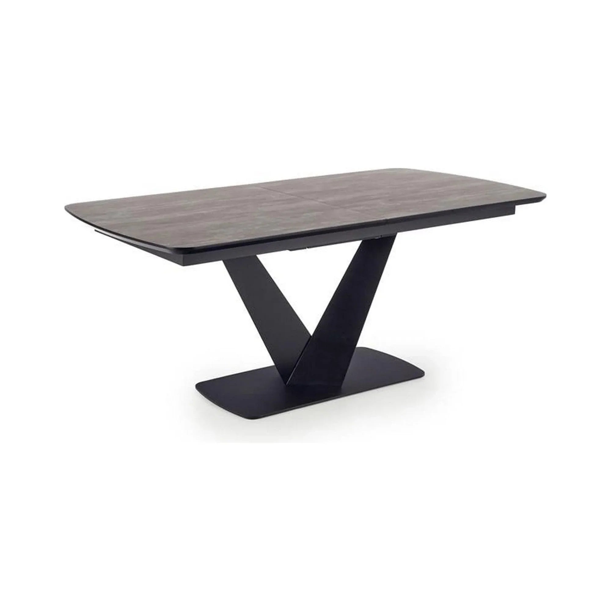 Masa extensibila HOUSTON OCN-37398, gri/negru