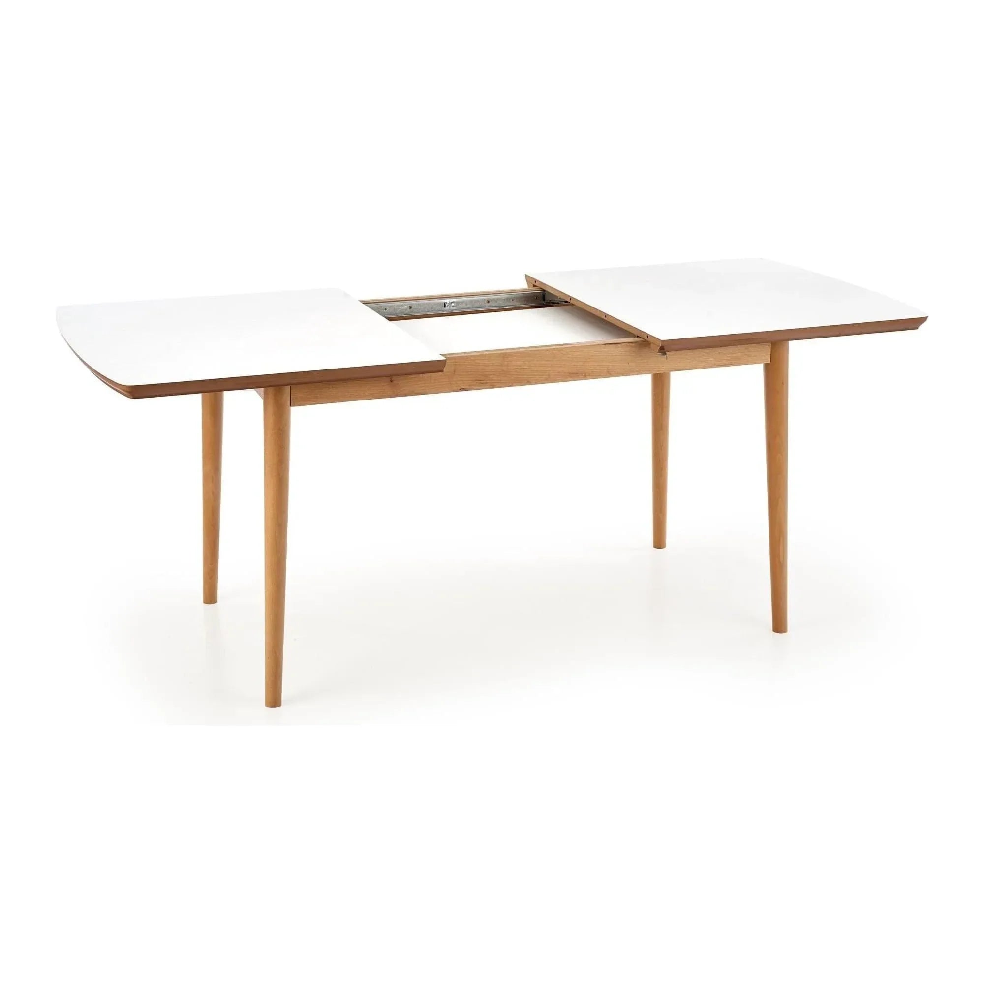 Masa extensibila HOUSTON OCN-37417, alb/stejar