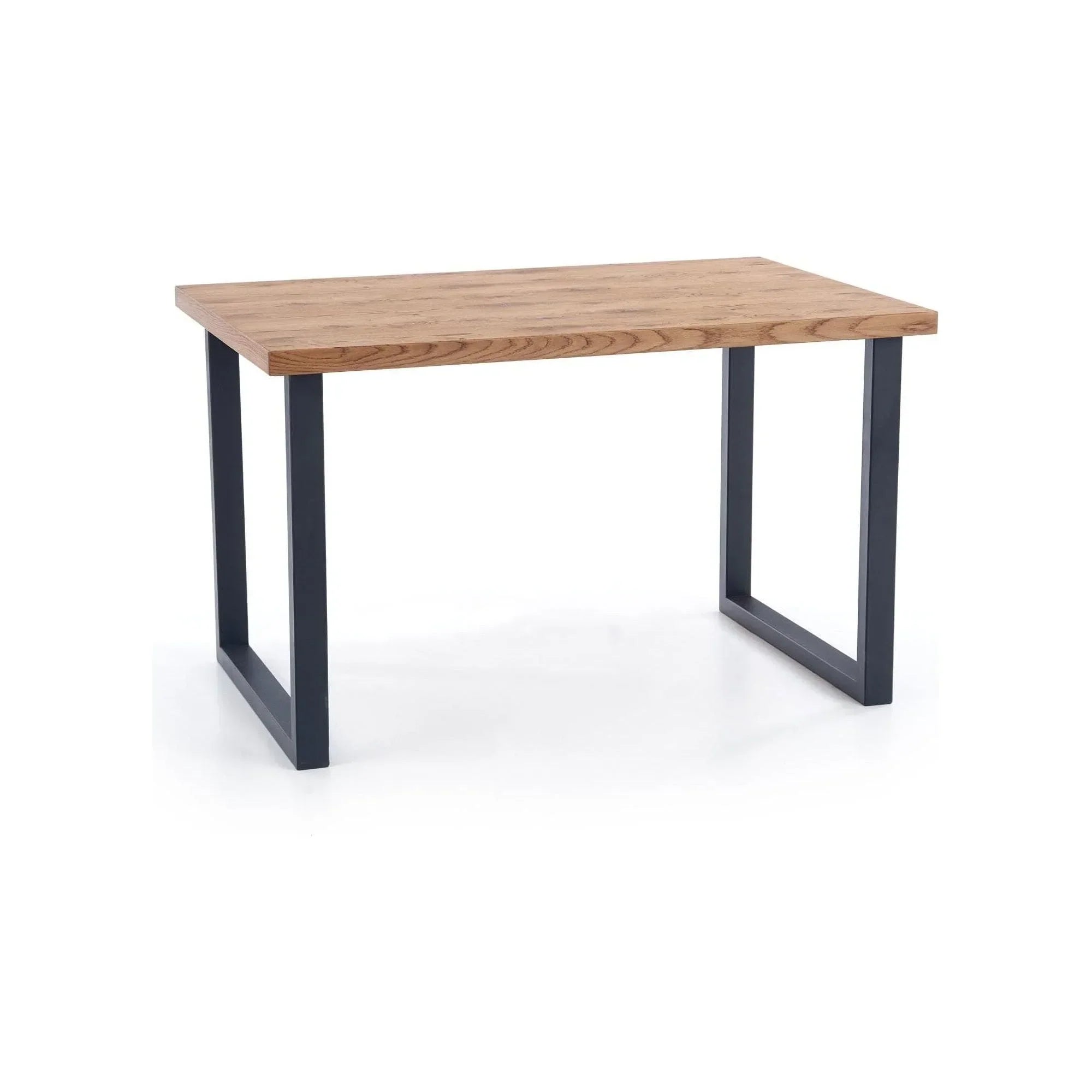 Masa extensibila HOUSTON OCN-37421, stejar/negru