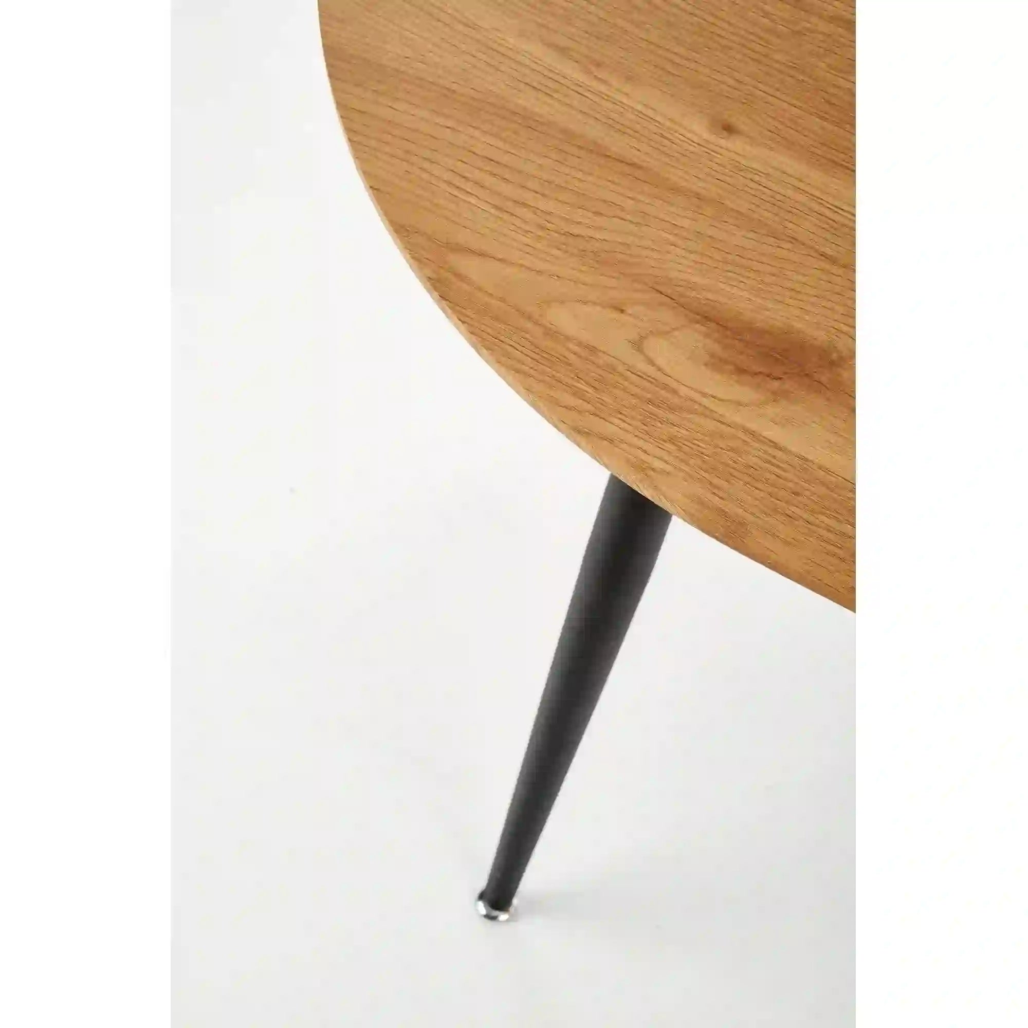 Masa extensibila HOUSTON OCN-37432, stejar auriu/negru