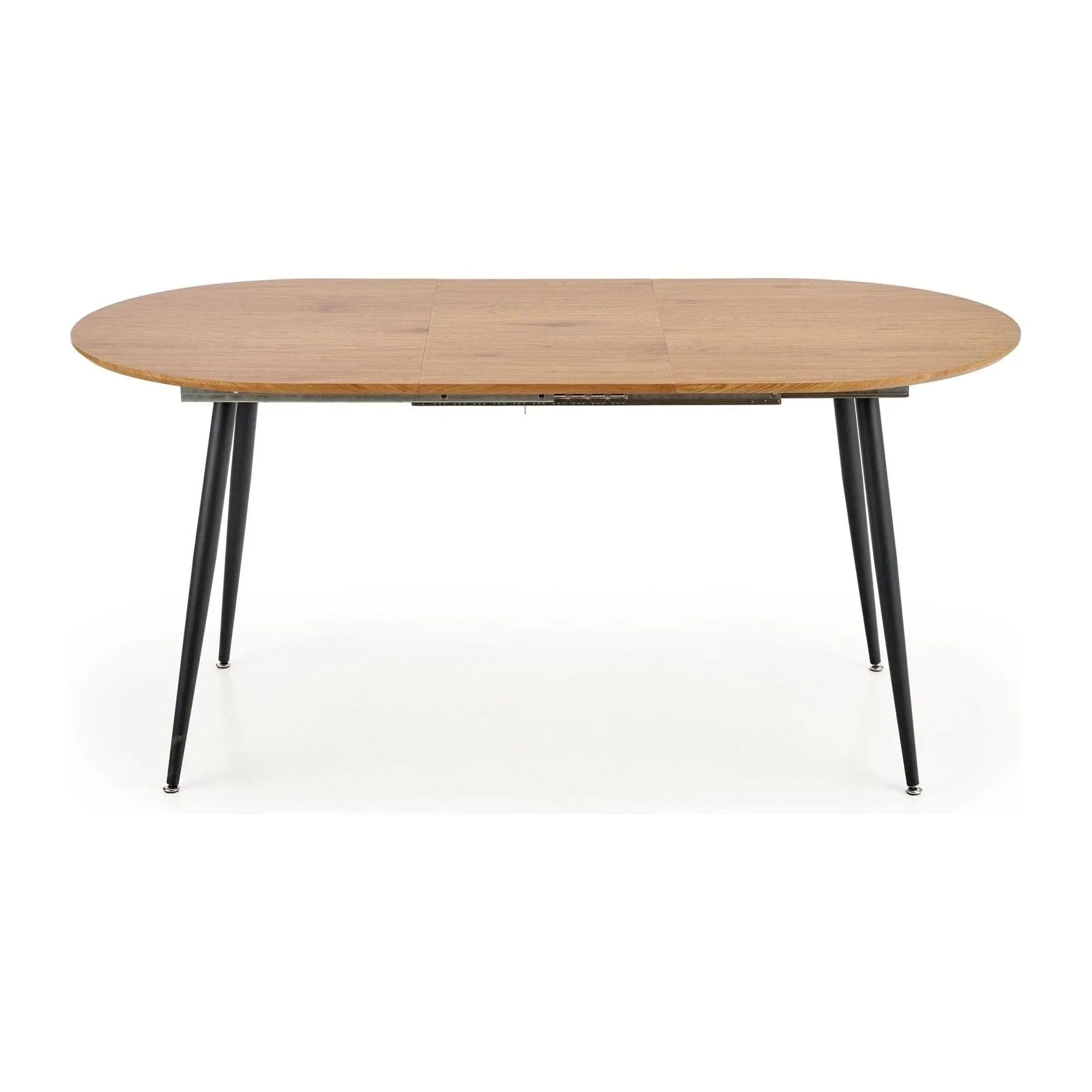 Masa extensibila HOUSTON OCN-37432, stejar auriu/negru