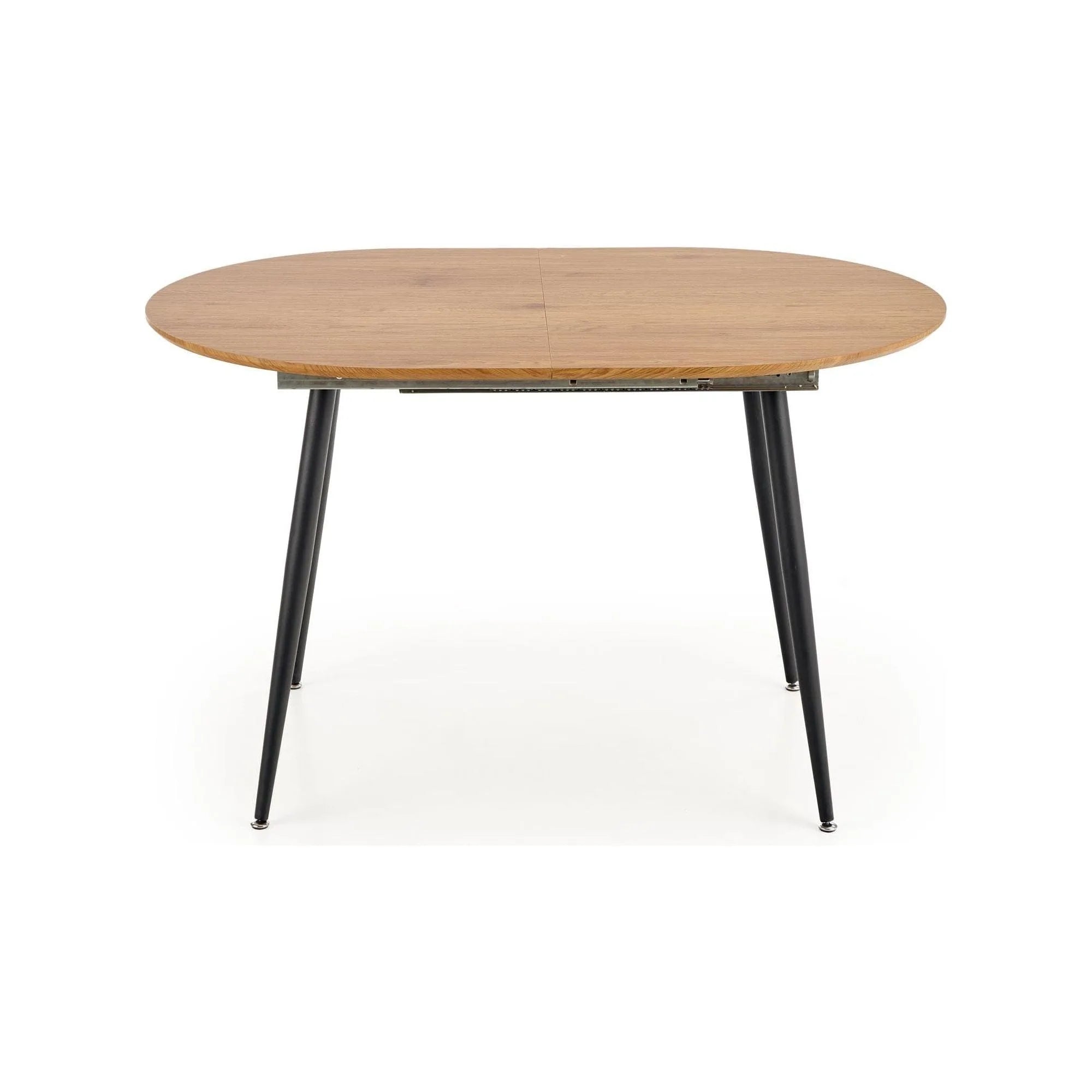 Masa extensibila HOUSTON OCN-37432, stejar auriu/negru