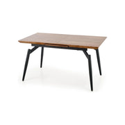 Masa extensibila HOUSTON OCN-37435, negru/stejar