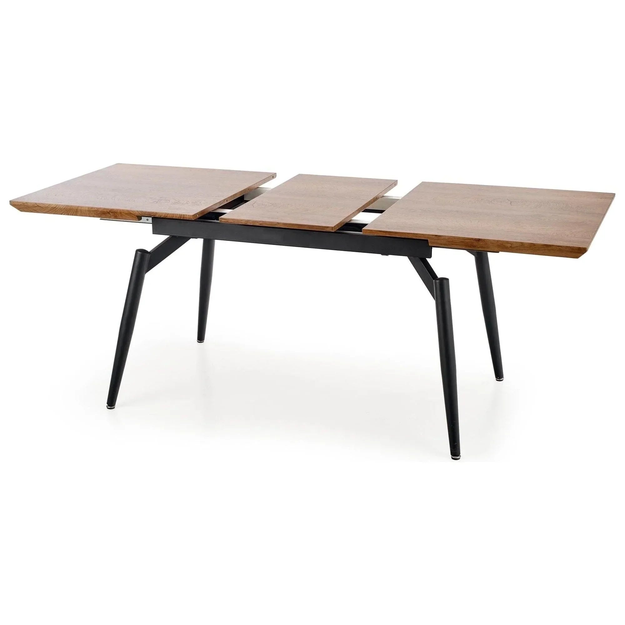 Masa extensibila HOUSTON OCN-37435, negru/stejar