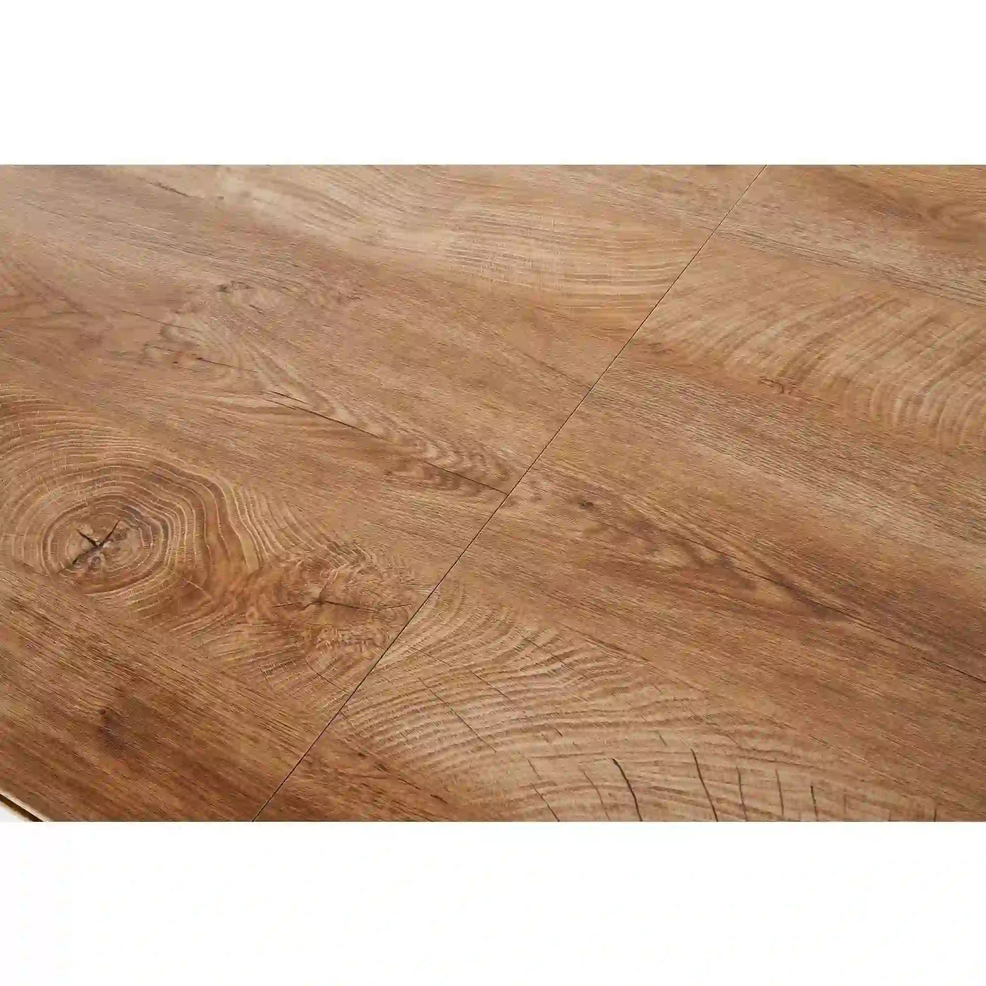 Masa extensibila HOUSTON OCN-37435, negru/stejar