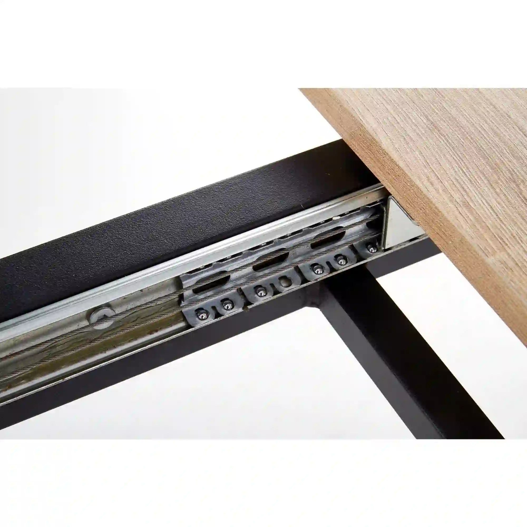 Masa extensibila HOUSTON OCN-37437, stejar sonoma/negru