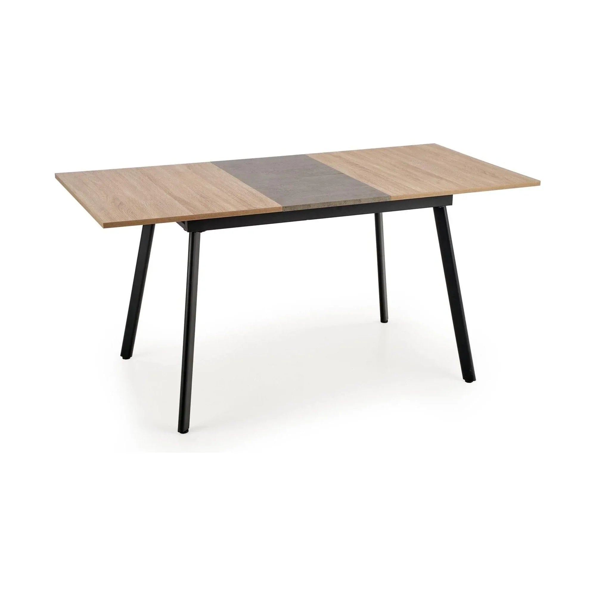 Masa extensibila HOUSTON OCN-37437, stejar sonoma/negru