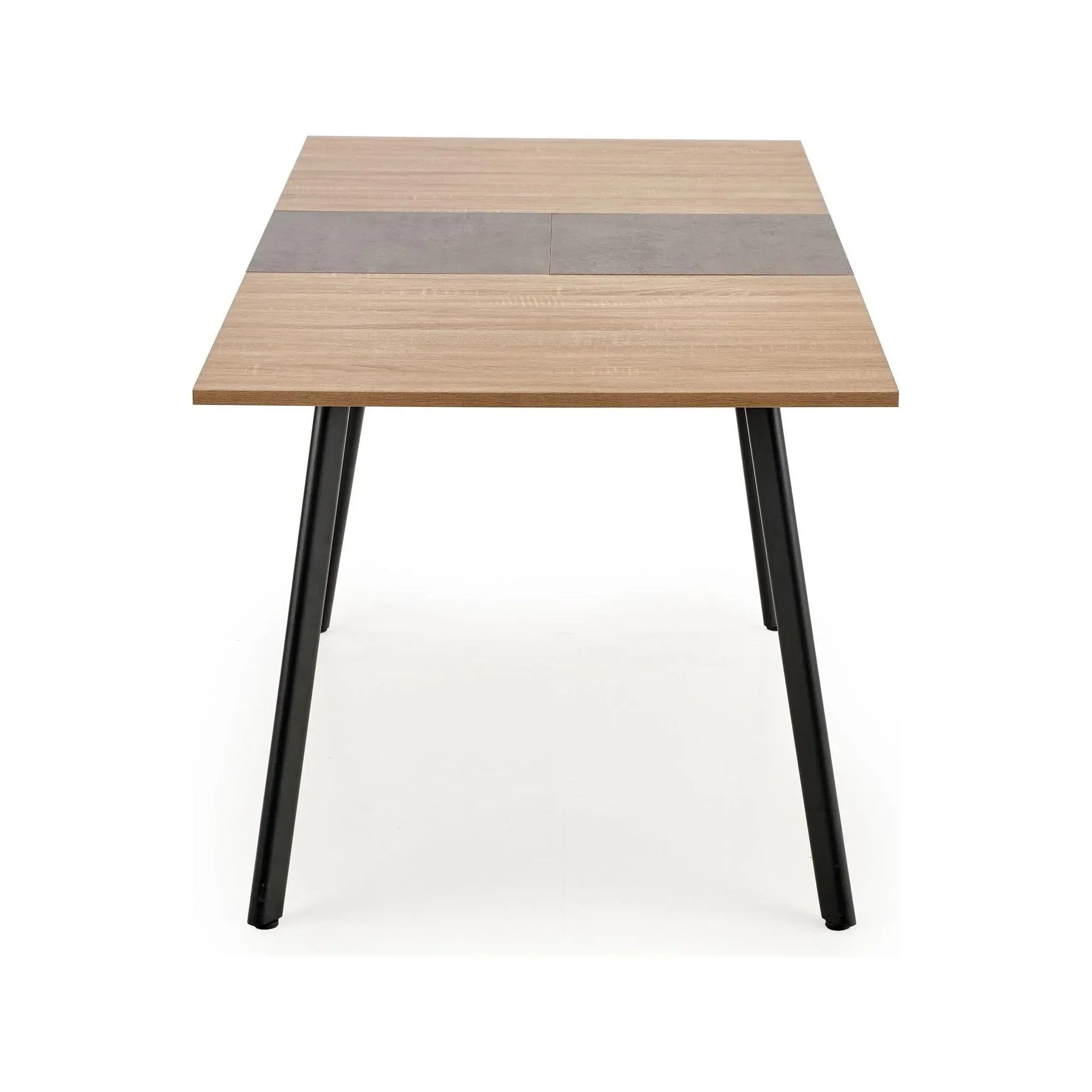 Masa extensibila HOUSTON OCN-37437, stejar sonoma/negru