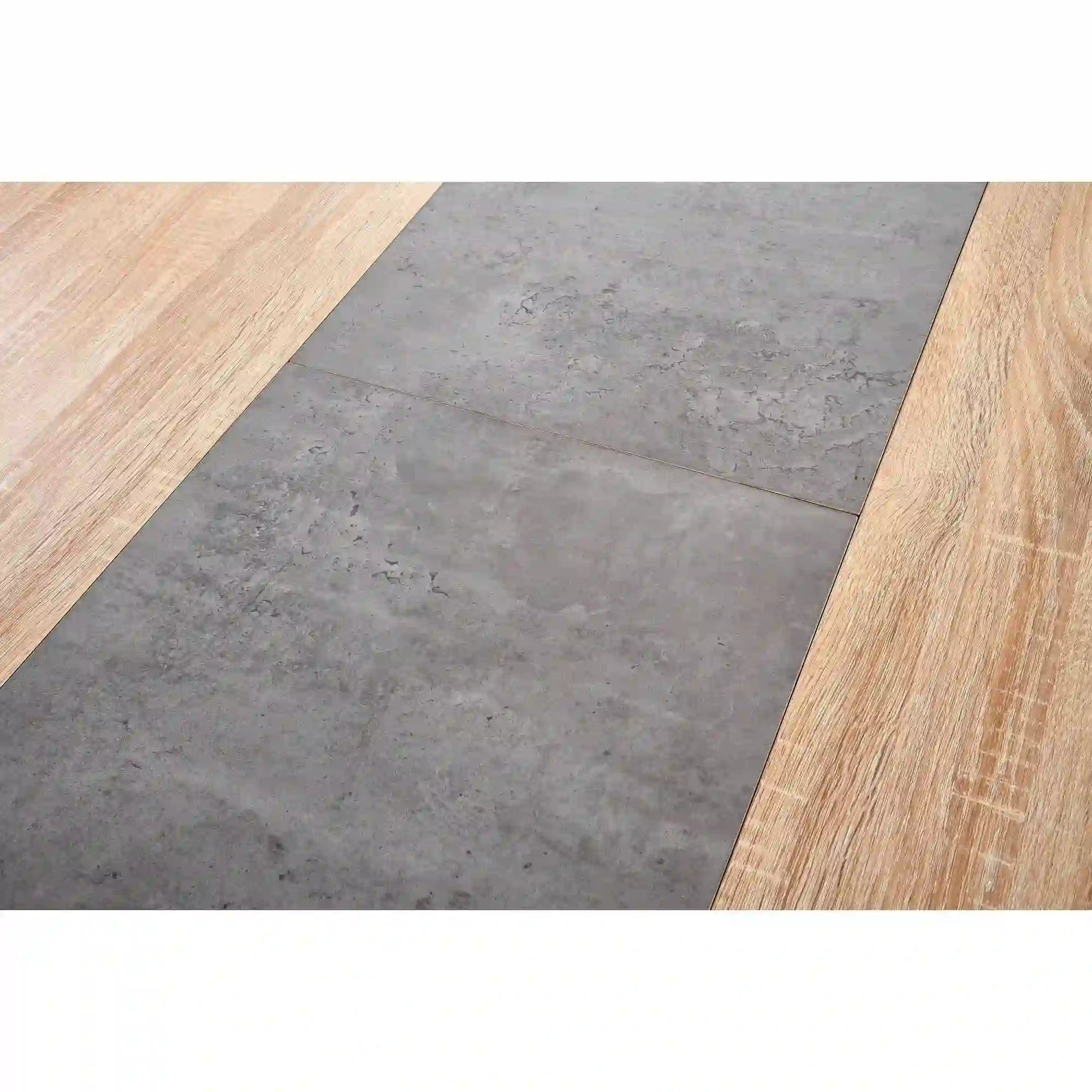 Masa extensibila HOUSTON OCN-37437, stejar sonoma/negru