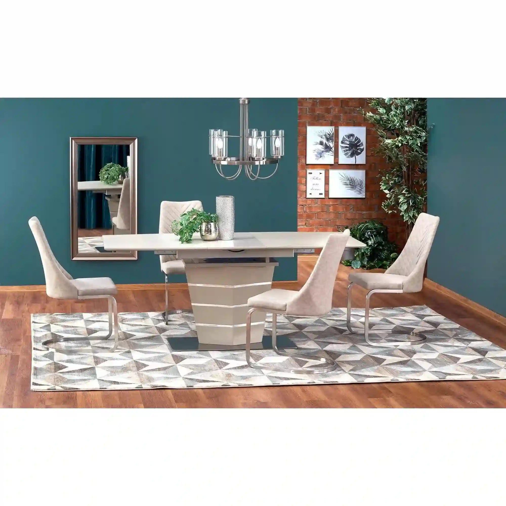 Masa extensibila HOUSTON OCN-37447, bej