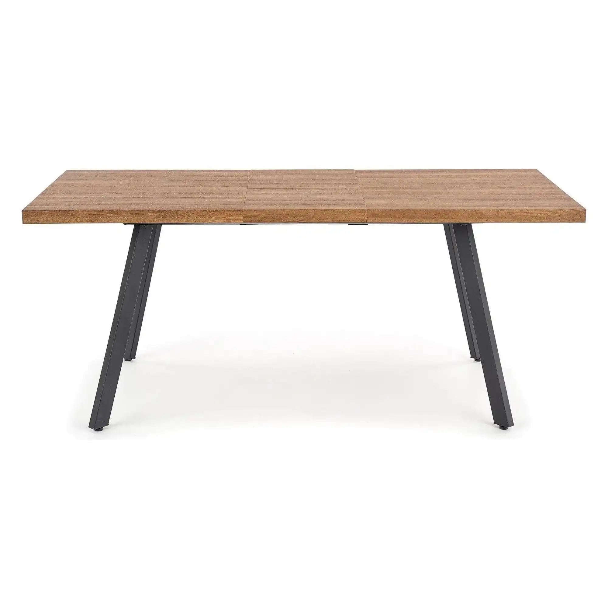 Masa extensibila HOUSTON OCN-37452, stejar/negru